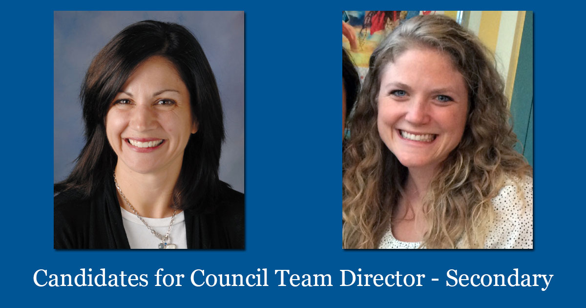 Candidates For Council Team Director Secondary