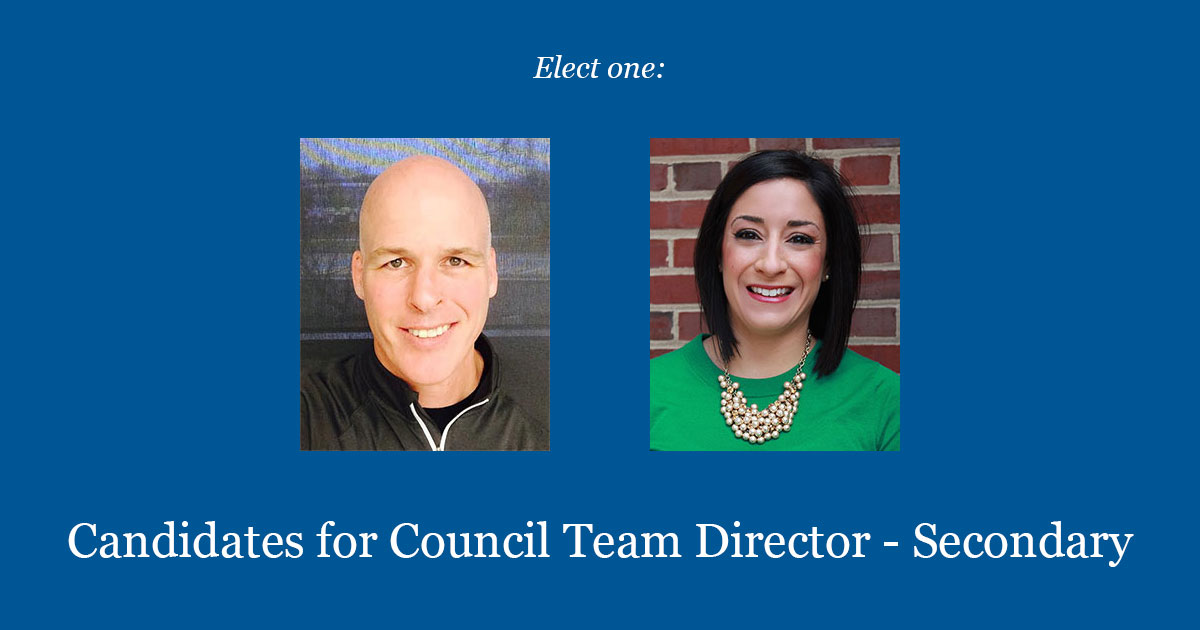 Candidates For Council Team Director - Secondary 2017