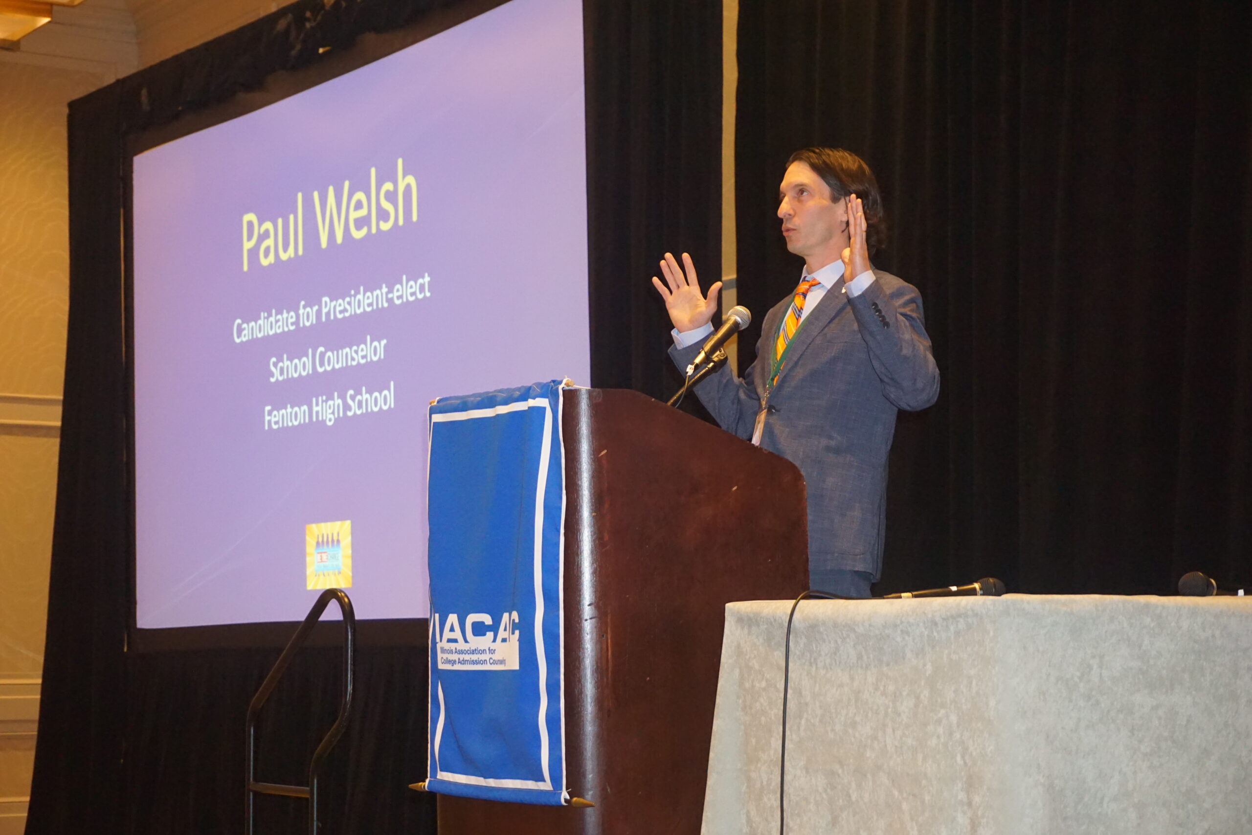 President-elect Candidate Speech: Paul Welsh